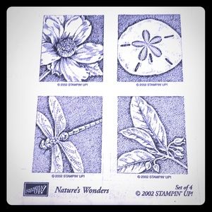 Stampin up. Nature’s wonders. 2002